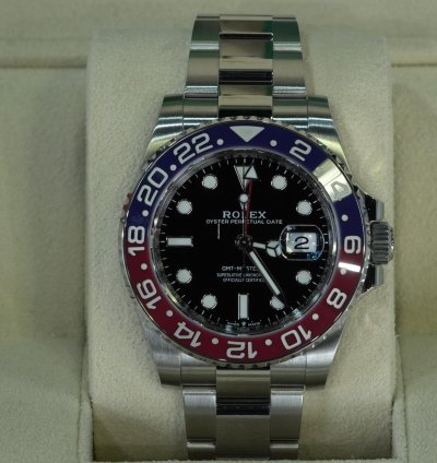 Rolex Gmt-master Ii 2025 Stainless Steel Gmt-master Ii Pepsi Unworn Complete Set 40mm