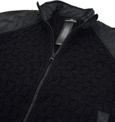 Stone Island Shadow Project Convertible Knitted Jacket