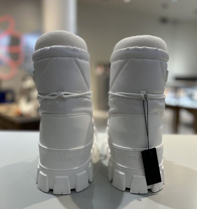 Prada Nylon Padded Snow Boots