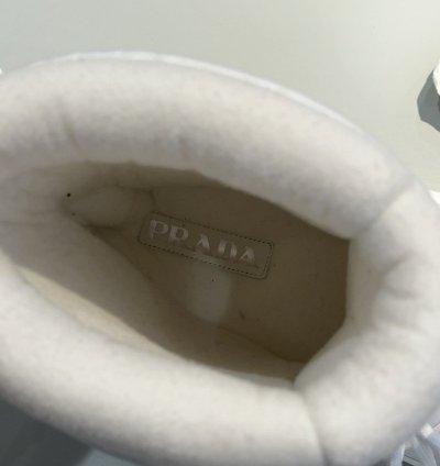 Prada Nylon Padded Snow Boots