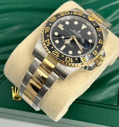 Rolex Gmt-master Ii 40mm Black Dial