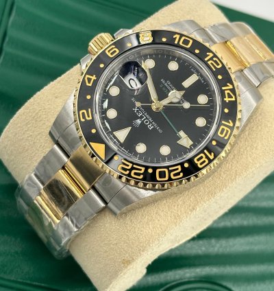 Rolex Gmt-master Ii 40mm Black Dial
