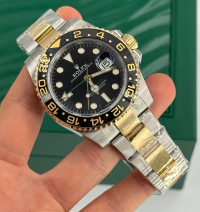 Rolex Gmt-master Ii 40mm Black Dial