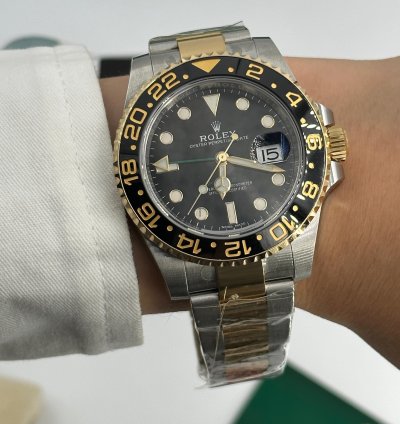 Rolex Gmt-master Ii 40mm Black Dial