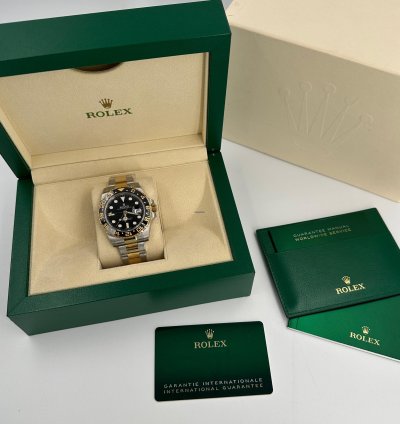 Rolex Gmt-master Ii 40mm Black Dial
