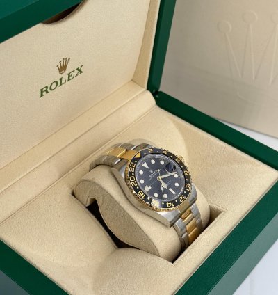 Rolex Gmt-master Ii 40mm Black Dial