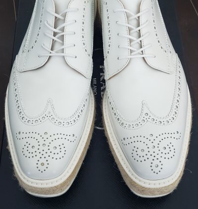 Prada Oversole Wingtip Creepers
