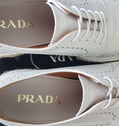 Prada Oversole Wingtip Creepers