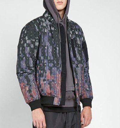 Stone Island Shadow Project Dpm Printed Wool Down Jacket
