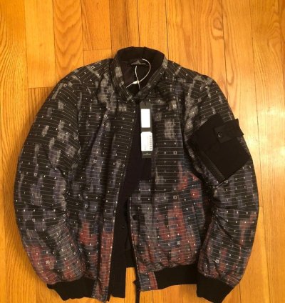Stone Island Shadow Project Dpm Printed Wool Down Jacket