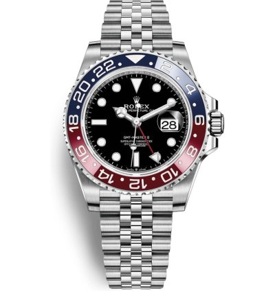 Rolex Gmt-master Ii 40mm Pepsi Steel Jubilee 126710blro New 2024