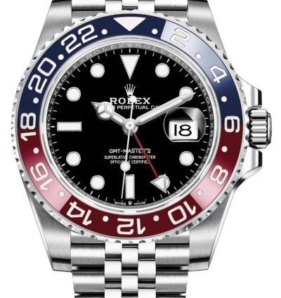 Rolex Gmt-master Ii 40mm Red And Blue Pepsi Jubilee Bracelet 126710blro