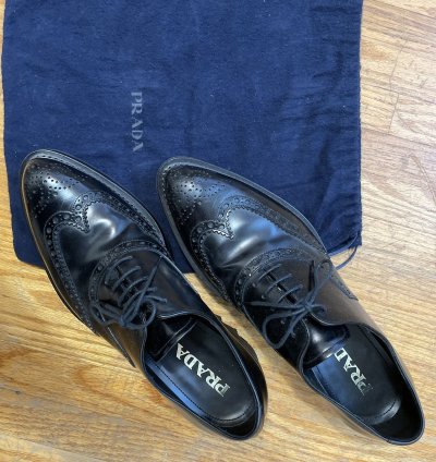Prada Oxford Shoes - Shark Tooth Soles
