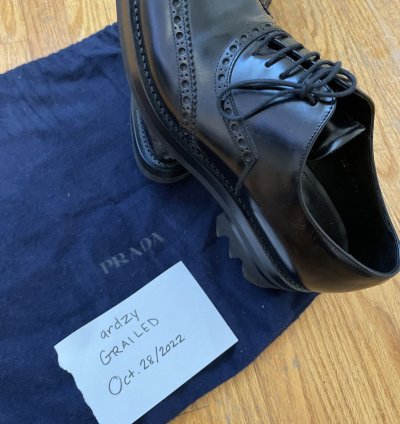 Prada Oxford Shoes - Shark Tooth Soles