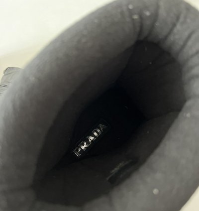 Prada Padded Monolith Apre Ski Boots