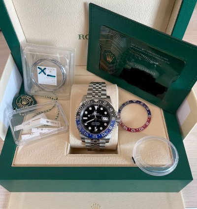 Rolex Gmt-master Ii Batman - Batgirl Kit Pepsi Original Extremely Rare