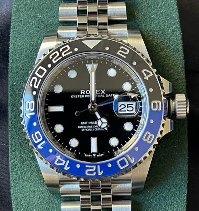 Rolex Gmt-master Ii Batman - Batgirl Kit Pepsi Original Extremely Rare