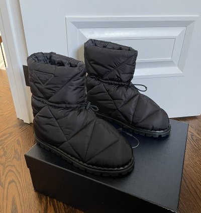 Prada Padded Nylon Boots