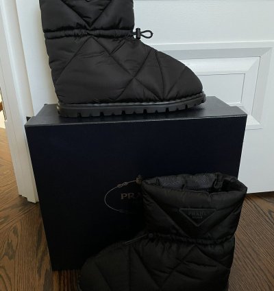 Prada Padded Nylon Boots