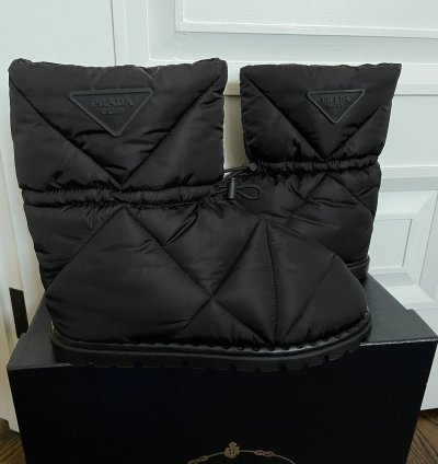 Prada Padded Nylon Boots