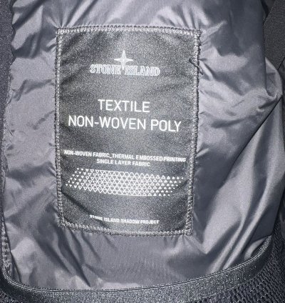 Stone Island Shadow Project Fa22 Non-woven Tech Down Jacket
