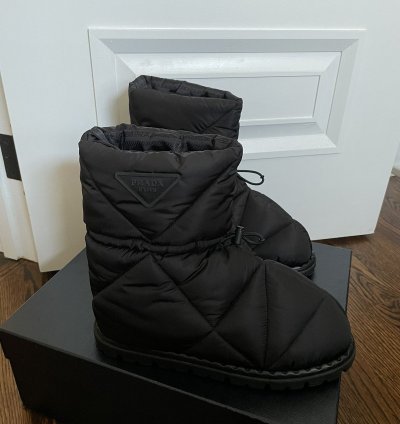 Prada Padded Nylon Boots