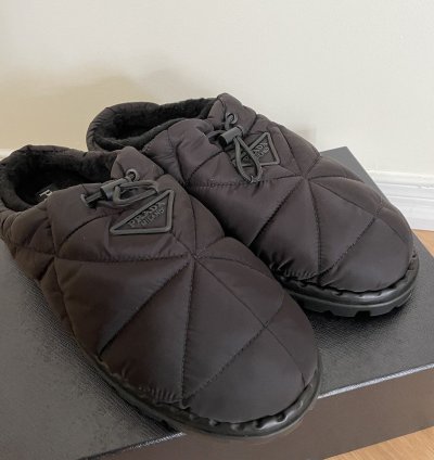 Prada Padded Re-nylon Slip On