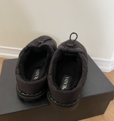 Prada Padded Re-nylon Slip On