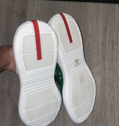 Prada Patent Green America Cups - Bnwt