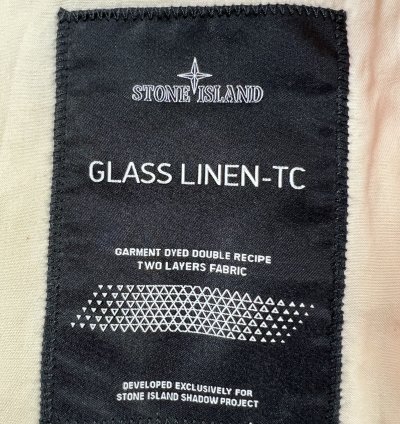 Stone Island Shadow Project Glass Linen Jacket