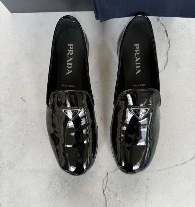 Prada Patent Leather Loafers