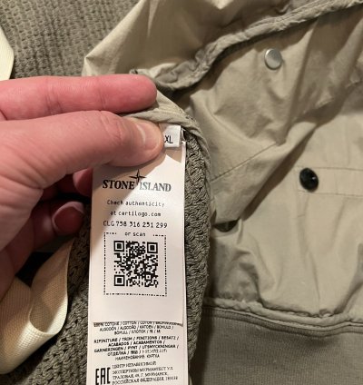 Stone Island Shadow Project Hd Pelle Ovo Cotton-tc Jacket