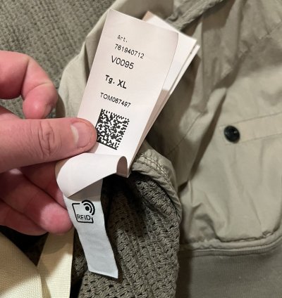 Stone Island Shadow Project Hd Pelle Ovo Cotton-tc Jacket
