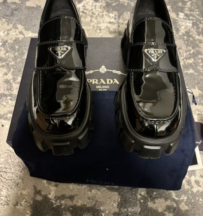 Prada Patent Leather Monoliths