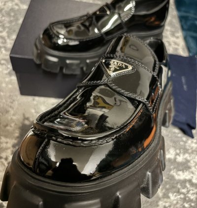 Prada Patent Leather Monoliths