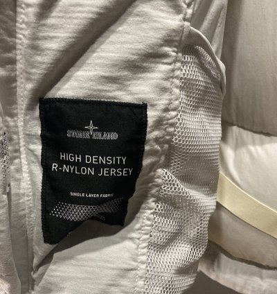 Stone Island Shadow Project Hooded Down-padded Jacket White