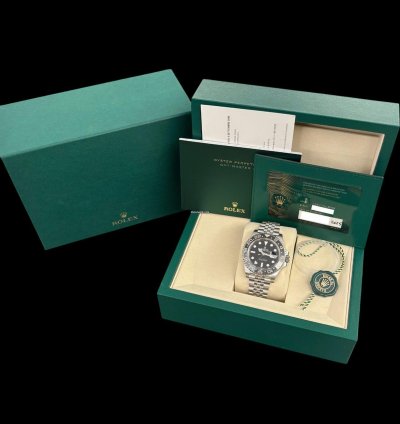 Rolex Gmt-master Ii Bruce Wayne Jubilee 02 2025 Unworn New Box Full Set 126710grnr
