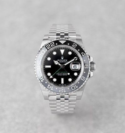 Rolex Gmt-master Ii Bruce Wayne Like New 09 24 Jubilee Full Set 126710grnr