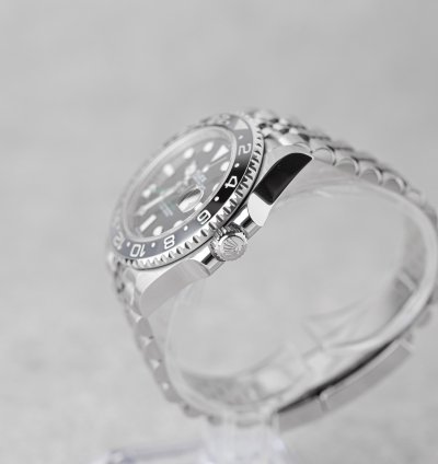 Rolex Gmt-master Ii Bruce Wayne Like New 09 24 Jubilee Full Set 126710grnr