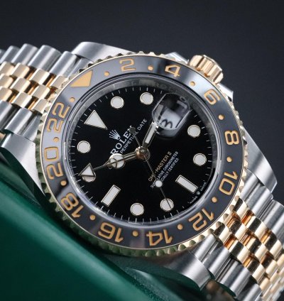 Rolex Gmt-master Ii Bumblebee 2025 Complete Set Zombie Two Tone 40mm Steel Gold 126713 Grnr