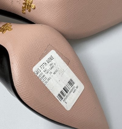 Prada Pointed Toe Pump Heels Black 85mm Women Eu 36 Us 6