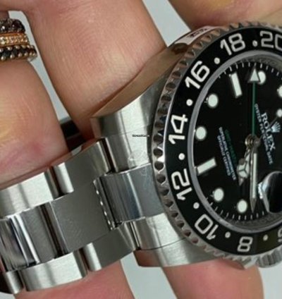 Rolex Gmt-master Ii Ceramica Black New Nos Nuovo Italia Pellicole Full Set