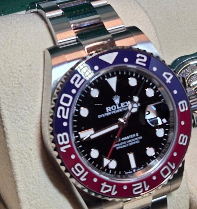 Rolex Gmt-master Ii Full Set Dicembre 2024 Mai Indossato