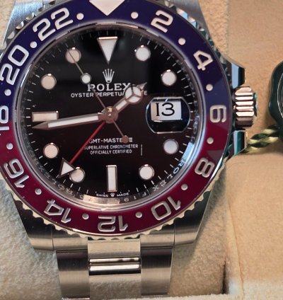 Rolex Gmt-master Ii Full Set Dicembre 2024 Mai Indossato