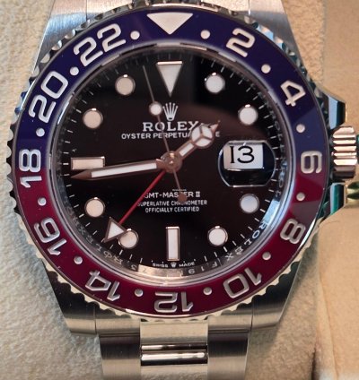 Rolex Gmt-master Ii Full Set Dicembre 2024 Mai Indossato