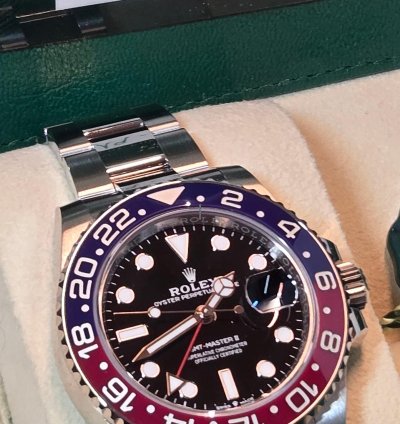 Rolex Gmt-master Ii Full Set Dicembre 2024 Mai Indossato