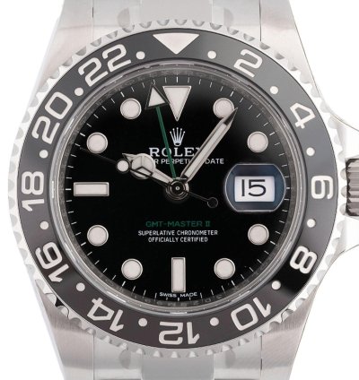 Rolex Gmt-master Ii Full Set Lc100 Stickered 2019 - 116710ln