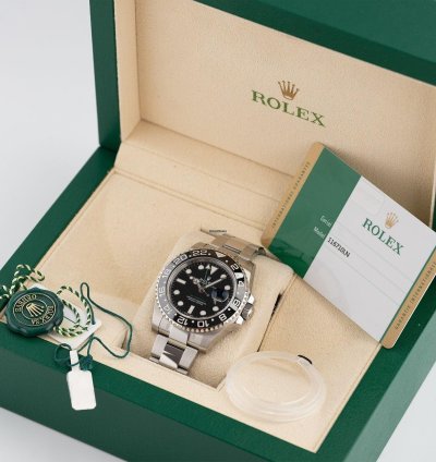 Rolex Gmt-master Ii Full Set Lc100 Stickered 2019 - 116710ln