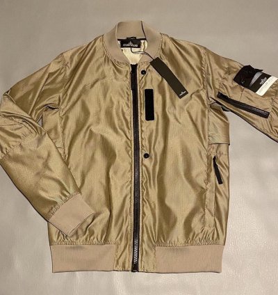 Stone Island Shadow Project Lenticular Jacquard Zip Bomber