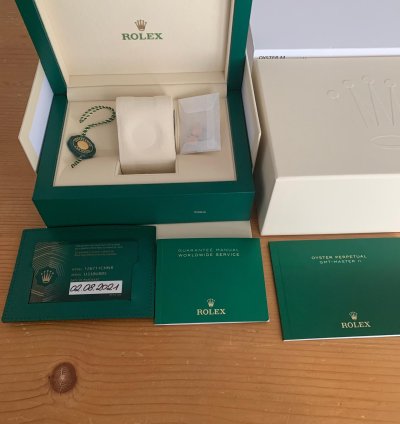 Rolex Gmt-master Ii Full Set Mit Erstkaufrechnung Neu Ungetragen